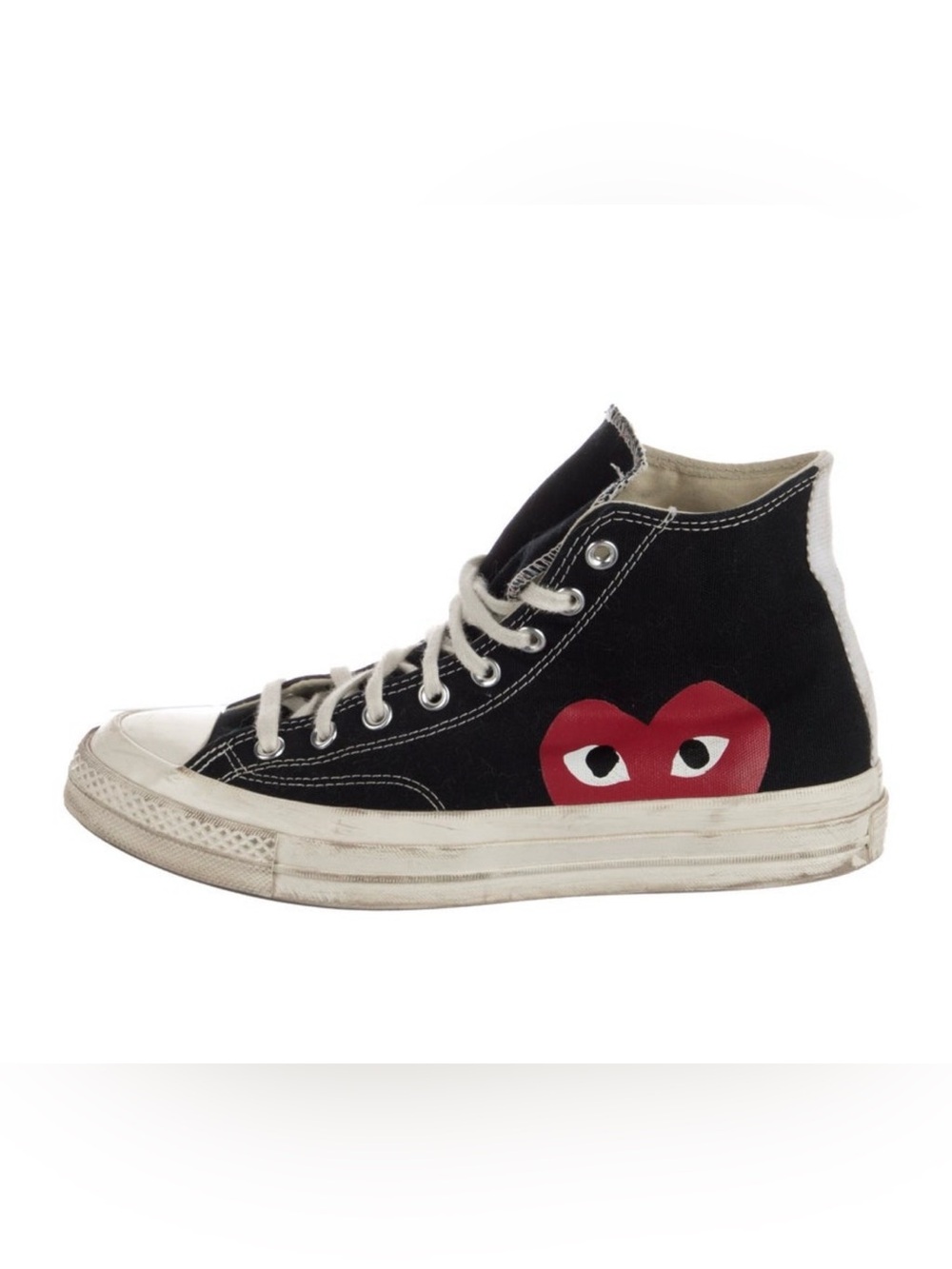 Comme des Garçons PLAY x Converse Chuck 70 Black High Tops